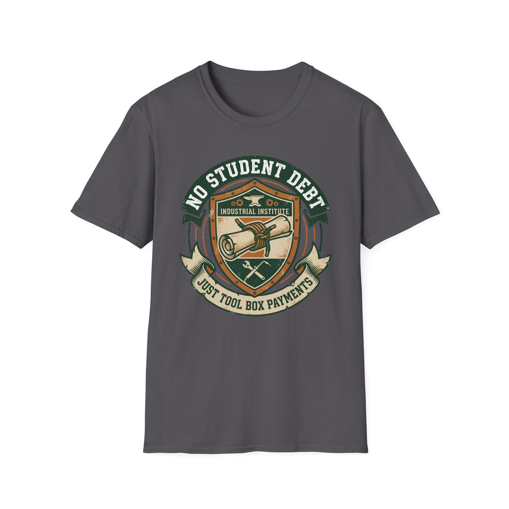 No Student Debt Just Tool Box Payments T-Shirt