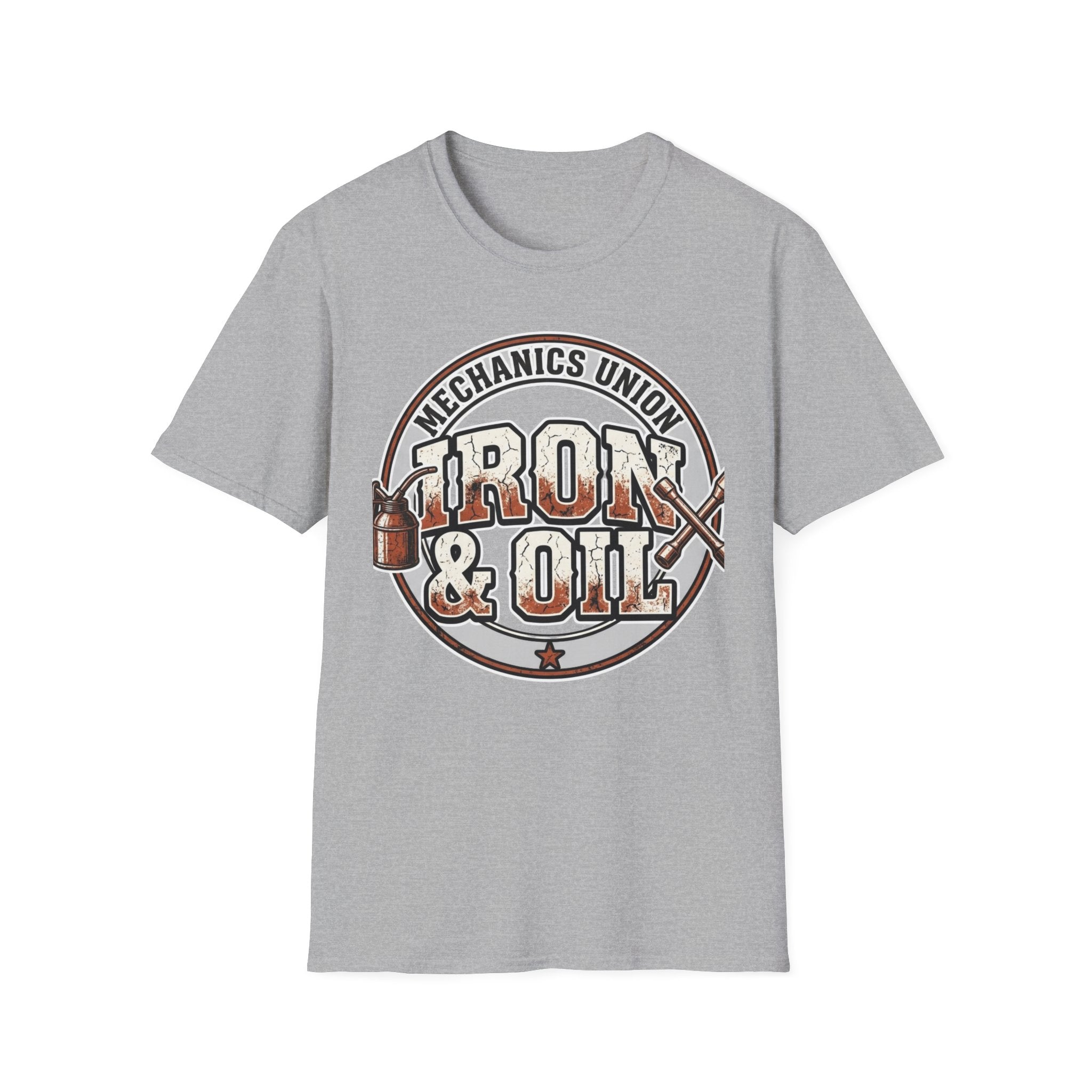 Iron & Oil  Mechanics Union T-Shirt