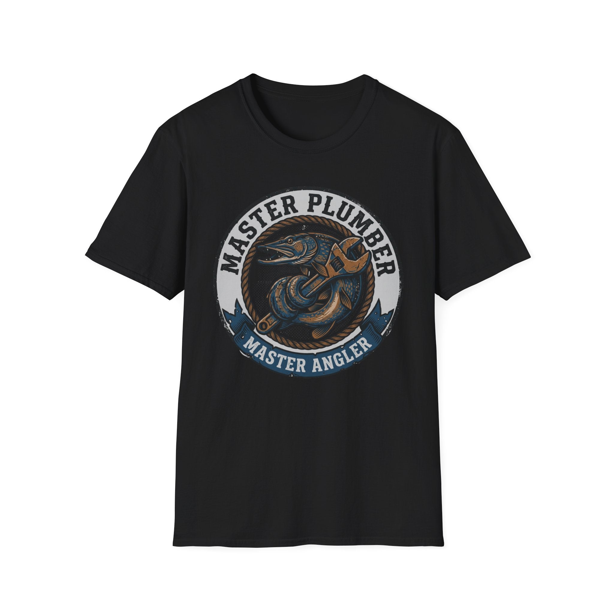 Master Plumber Master Angler T-Shirt