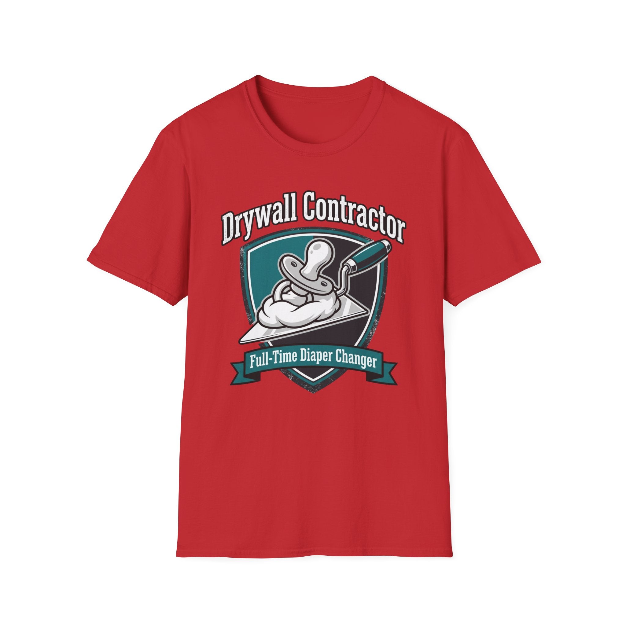 Drywall Contractor Full-Time Diaper Changer T-Shirt