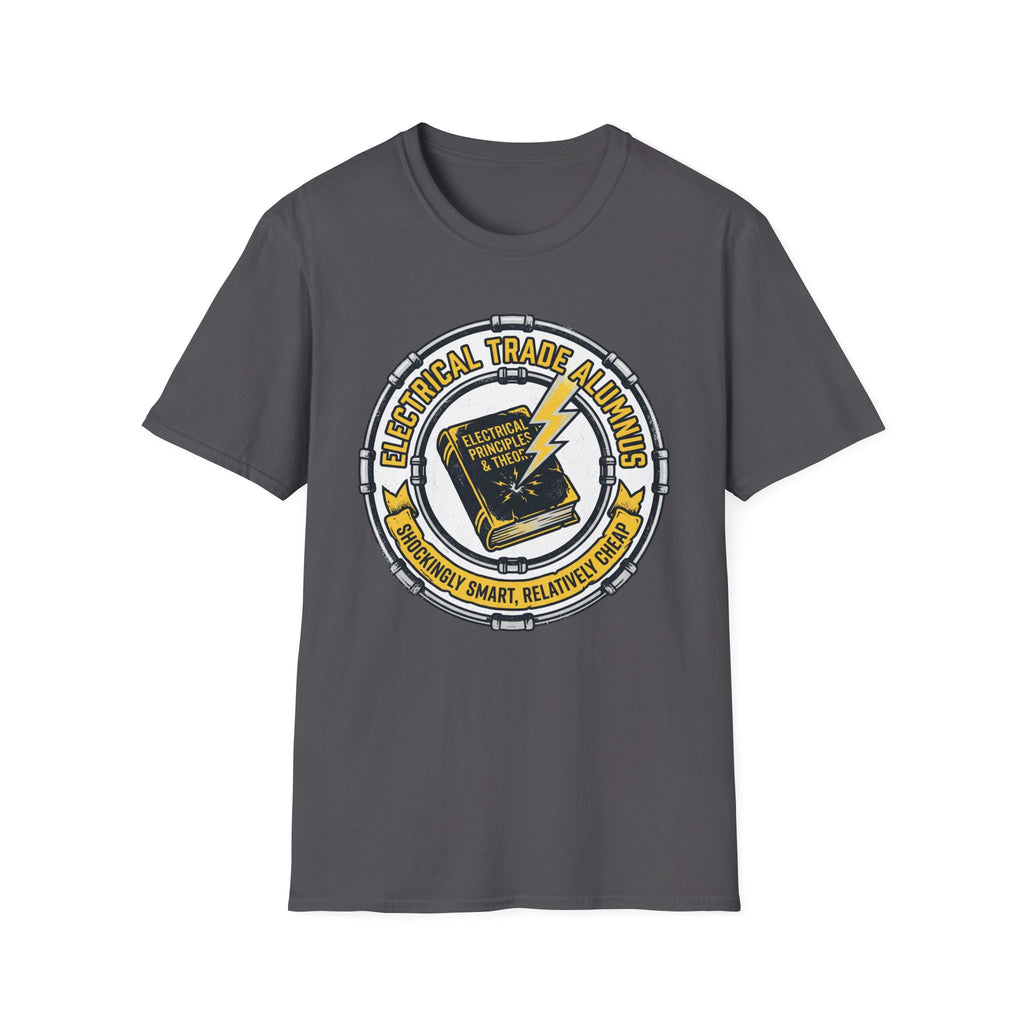 Electrical Trade Alumnus Shockingly Smart, Relatively Cheap T-Shirt