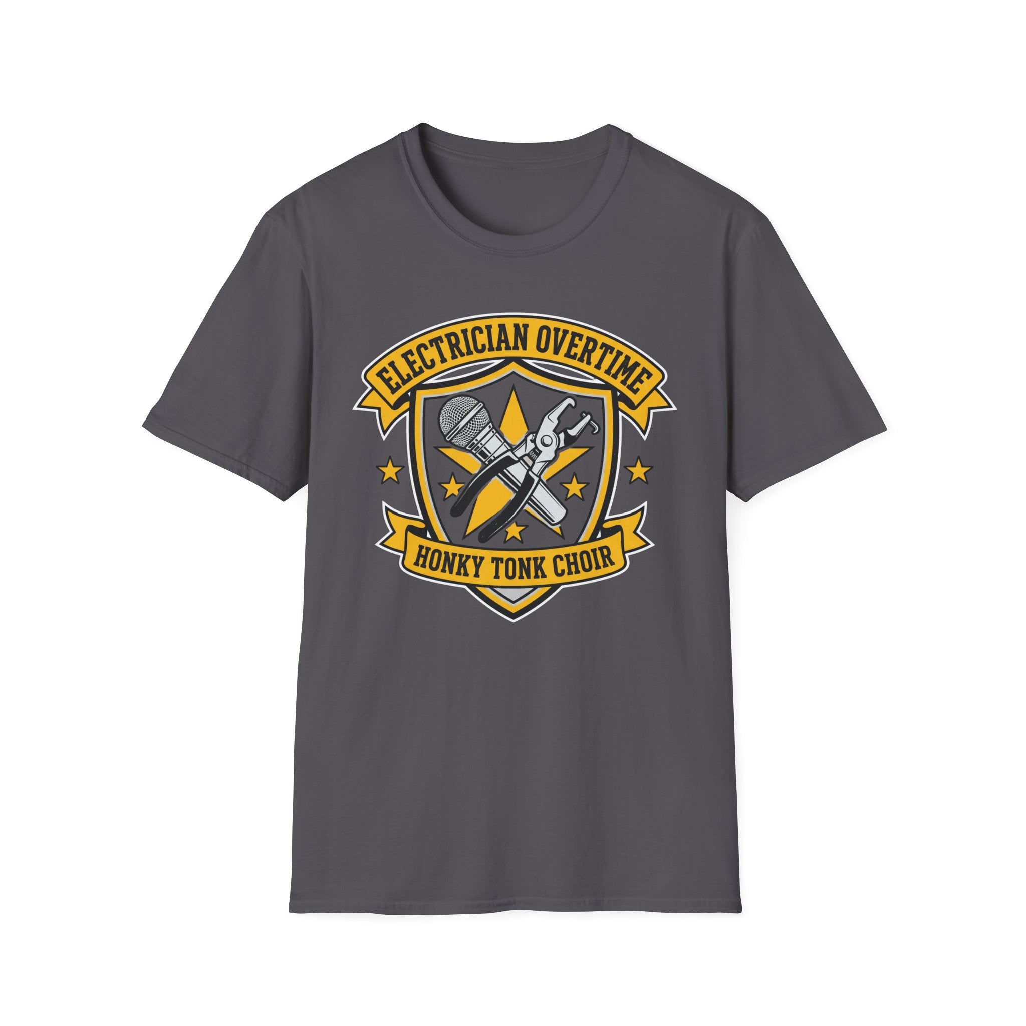 Electrician Overtime Honky Tonk Choir T-Shirt