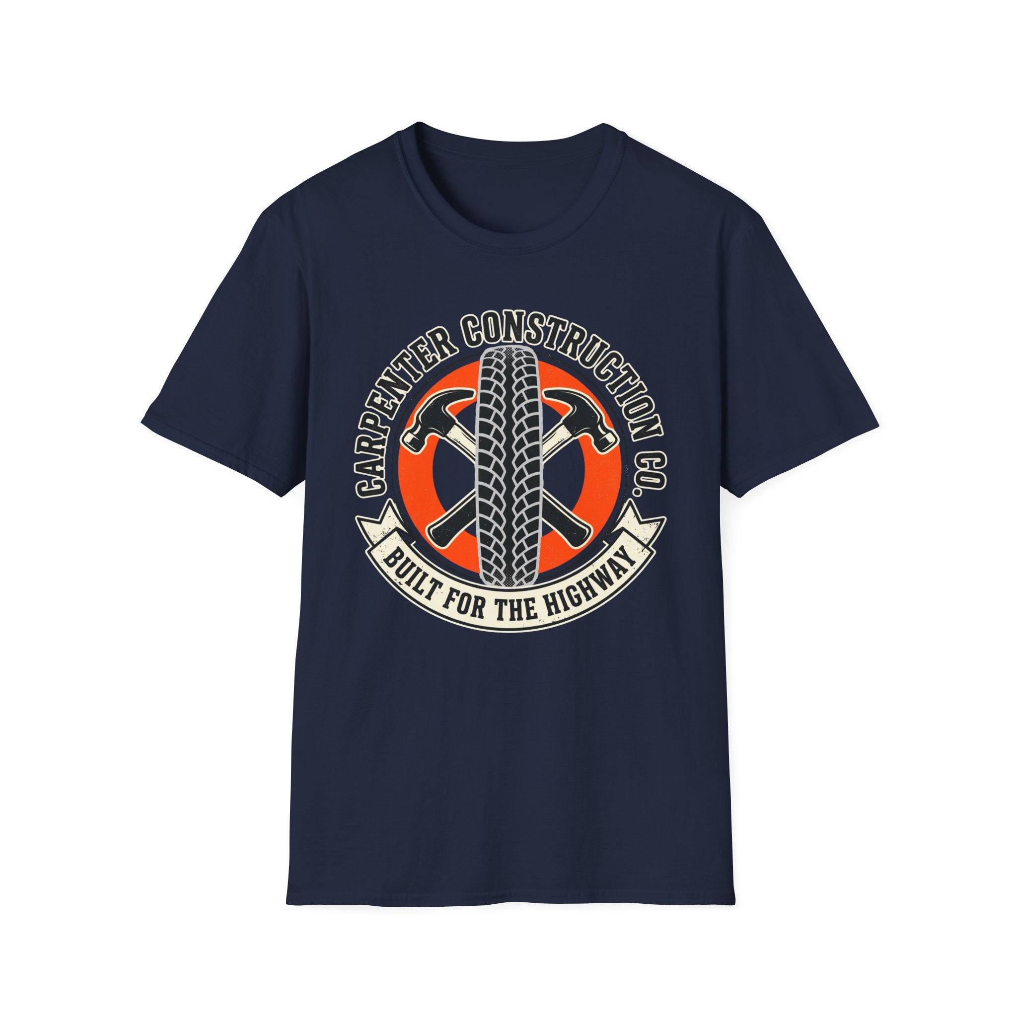 Carpenter Construction Co Built For The Highway T-Shirt