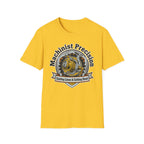 Machinist Precision Casting Lines & Cutting Steel T-Shirt