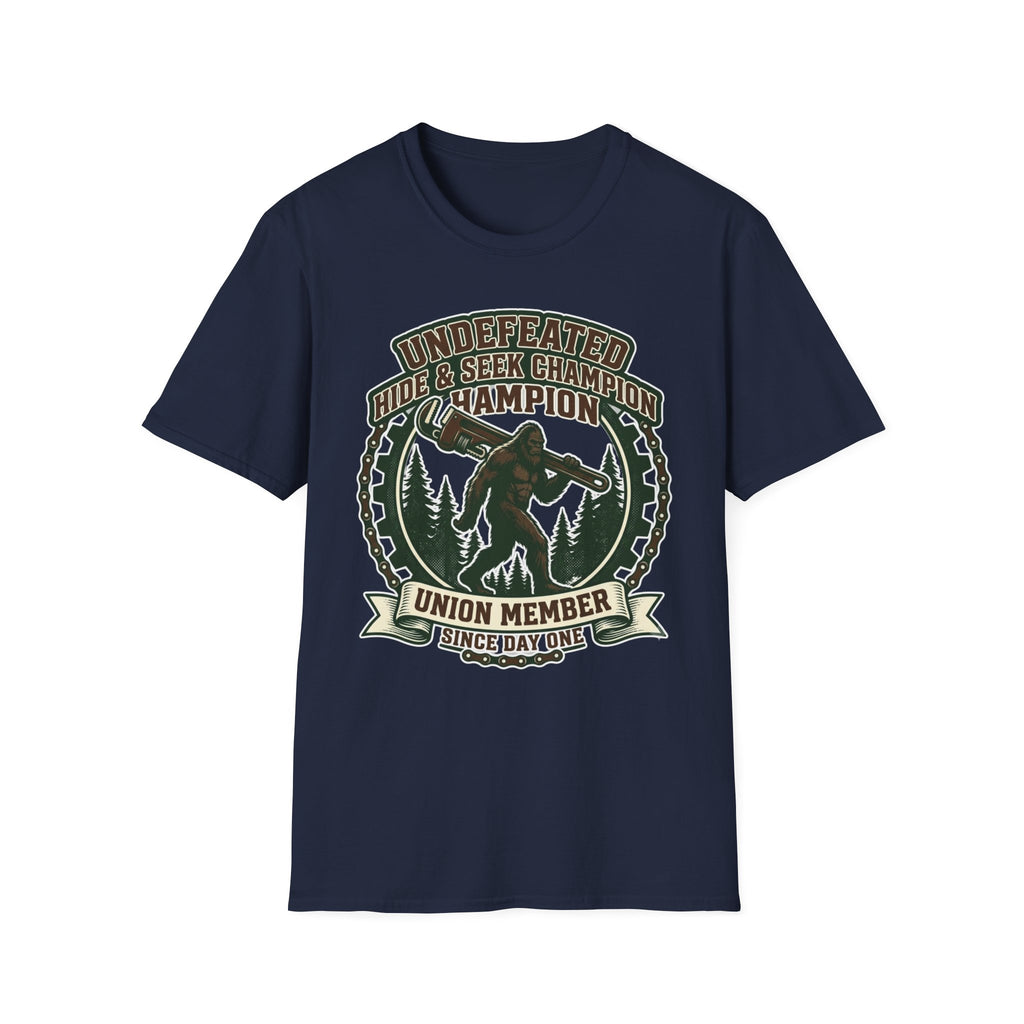 Undefeated Hide & Seek Champion Union Member Since Day One T-Shirt