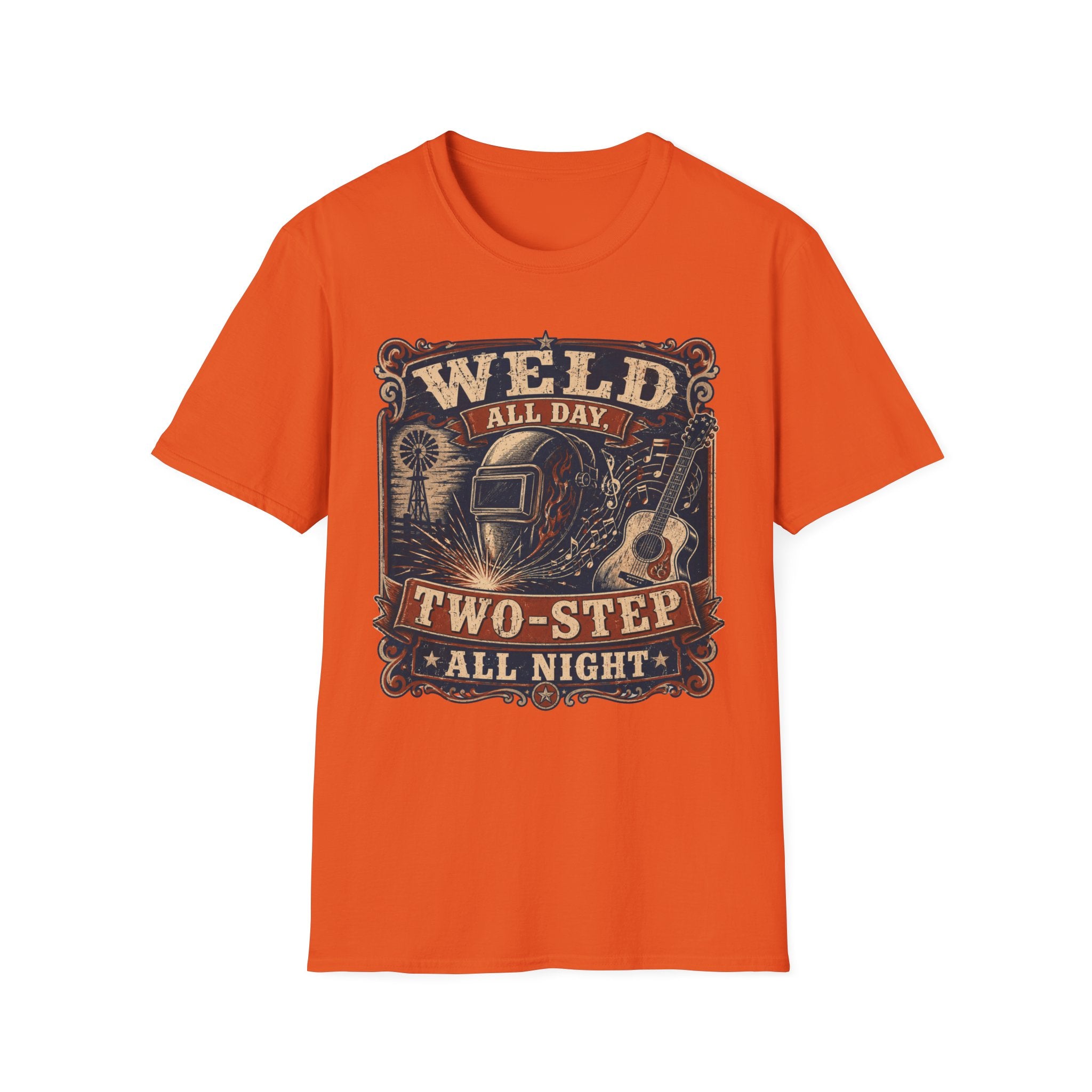 Weld All Day, Two Step All Night T-Shirt